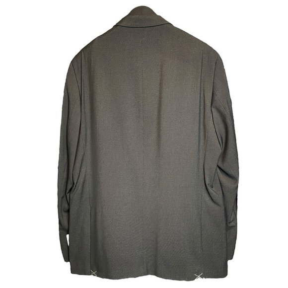 Kenneth Cole Sports Coat 2 Button Charcoal Size 46L - Picture 4 of 9